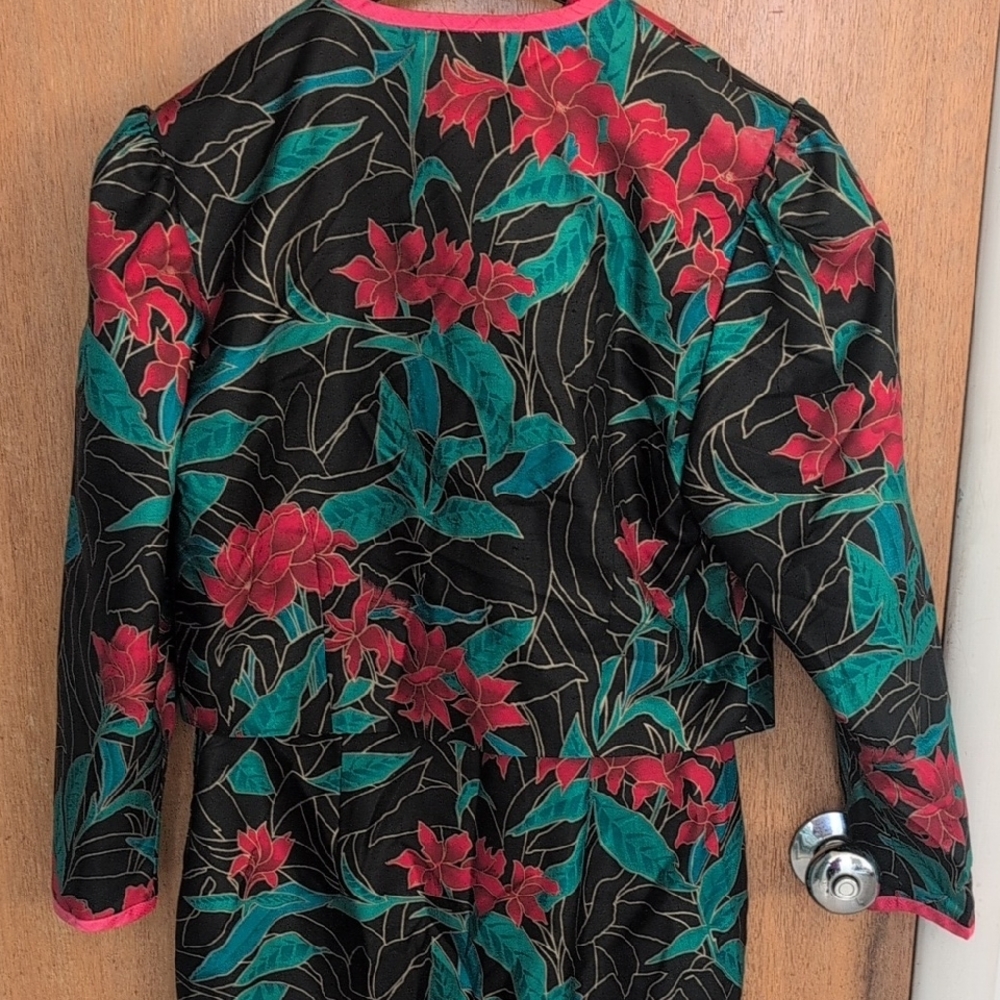 Asian Inspired Custom Christmas Dress- Unique! Stunning! - Picture 9 of 15